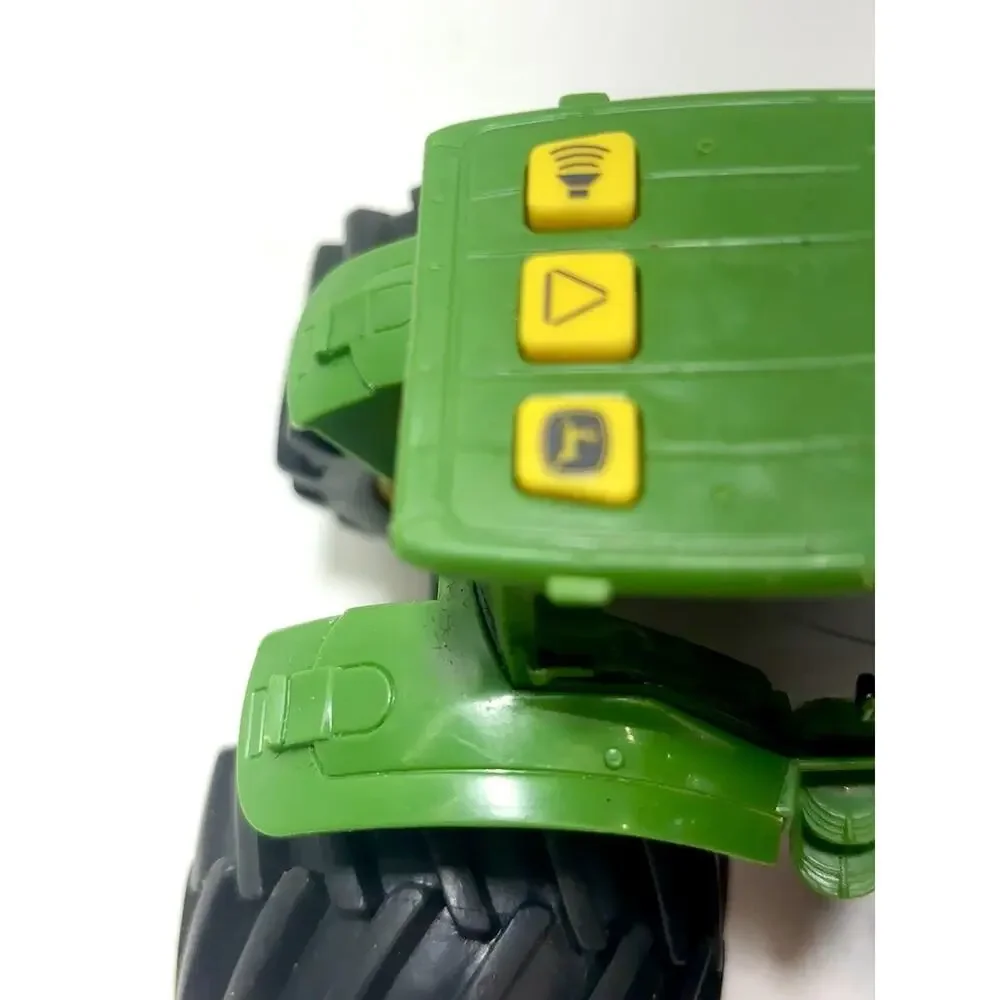 John Deere Monster Treads Tractor Toy ERTL 2011 Big Wheels Lights Sound Farm Toy
